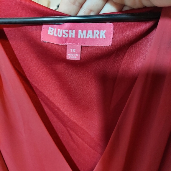 Blush Mark Burgundy Maxi Dress - Picture 4 of 7